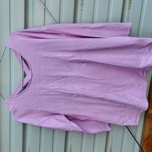 3/4 sleeve lilac top